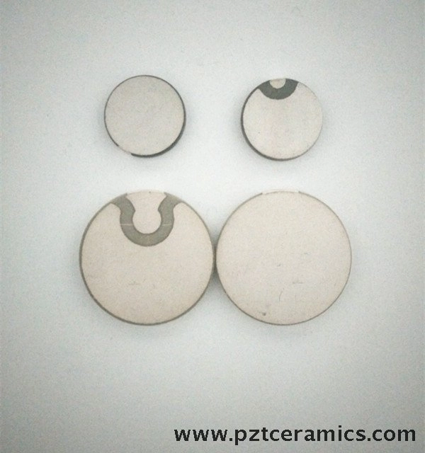 PZT Disc Piezoceramic PZT-4 Material for Ultrasonic Sensor