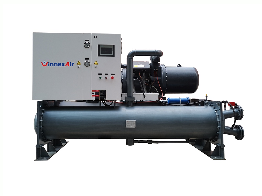 WA-WSL Series Single Head Flooded Water-Cooled Screw Chillers Parameters  (365KW～516KW)