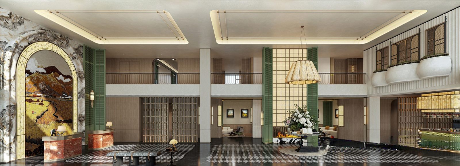 Hangzhou Mandheling Tea Mountain Hotel