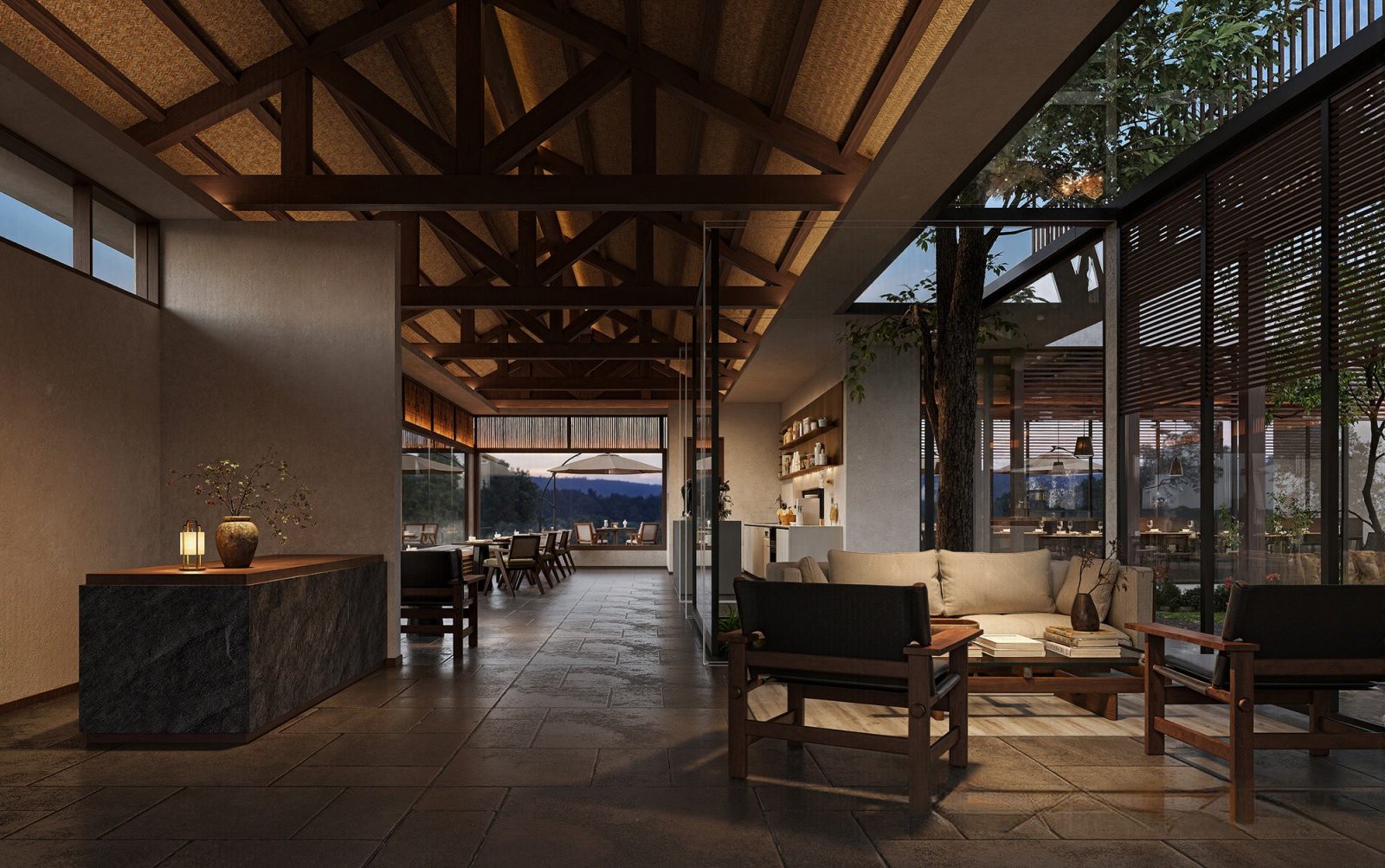 Hangzhou Mandheling Tea Mountain Hotel