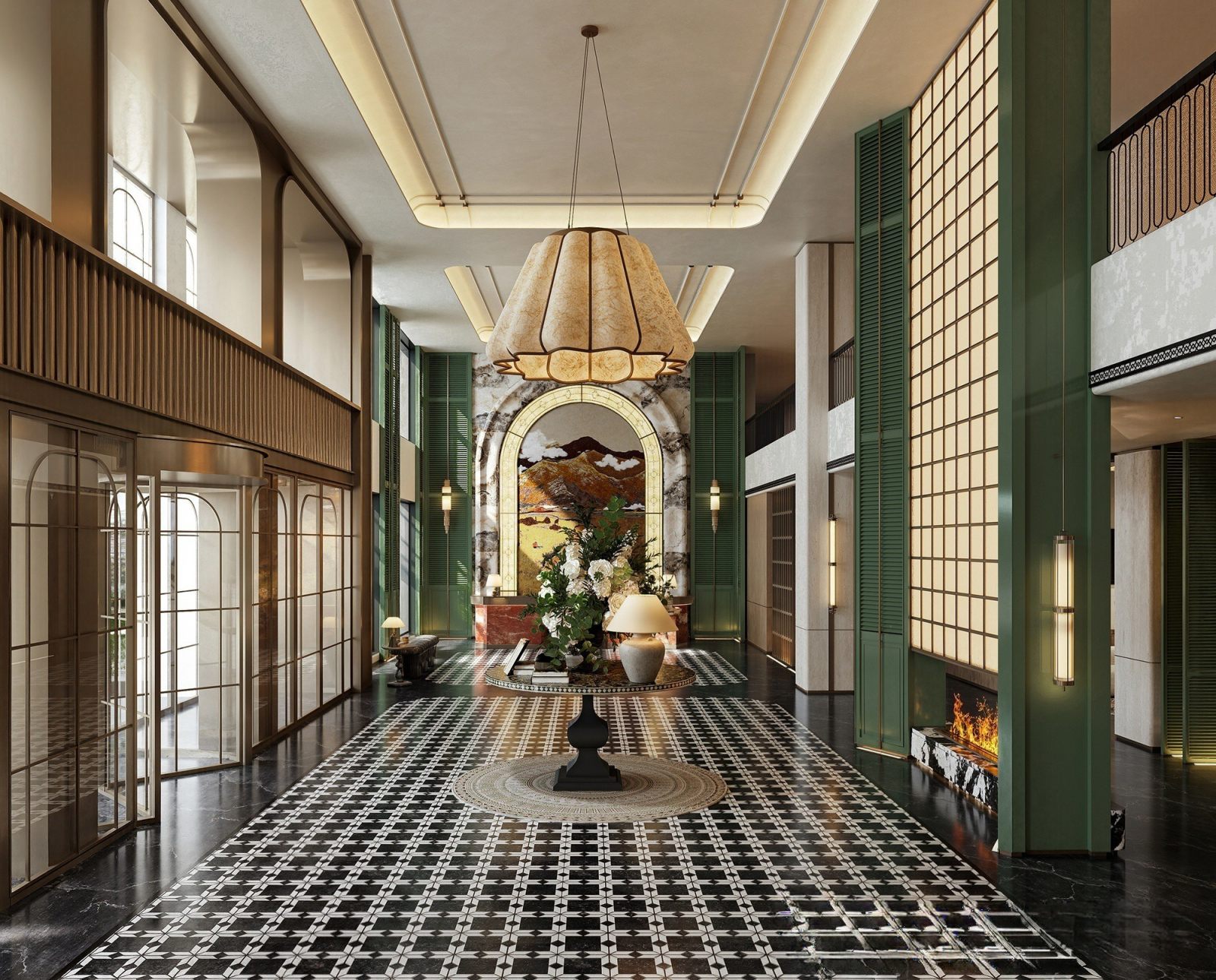 Hangzhou Mandheling Tea Mountain Hotel