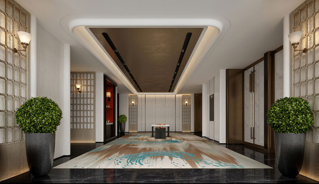 Rizhao Bi'an Art & Guesthouse Courtyard