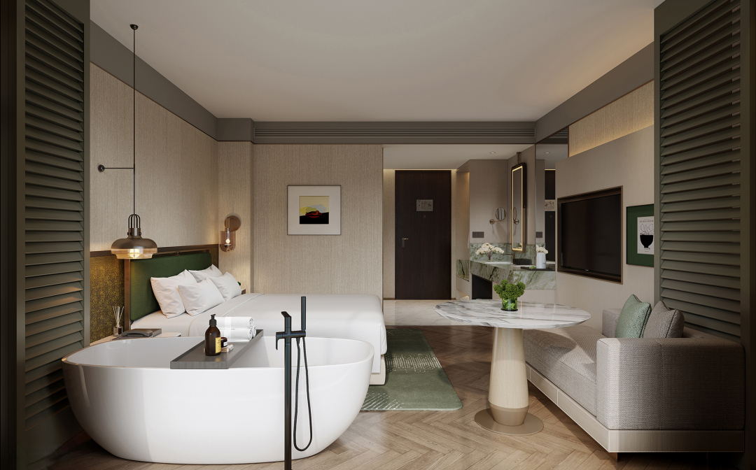 Rizhao Bi'an Art & Guesthouse Courtyard