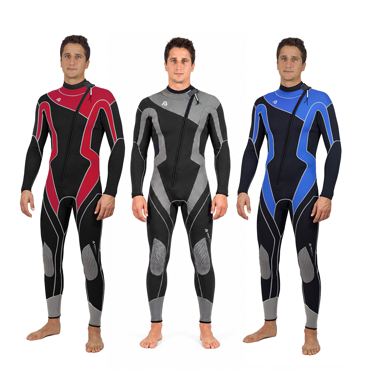 No.150-152 Mens 3mm Neoprene Full Body One Piece Wetsuit Ultra Stretch Scuba Diving Suit