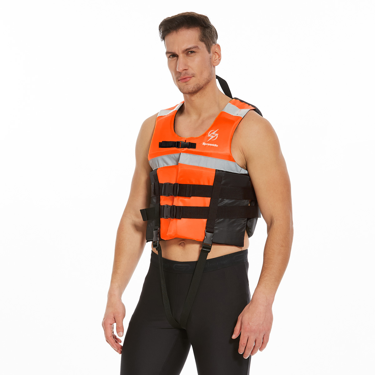 No.L184 Hisea Automatic Inflatable Car Life Vest with Window Breaker, Portable Compact Vehicle Emergency Anti-Drowning Life Jacket for Adult Flood Water Escape
