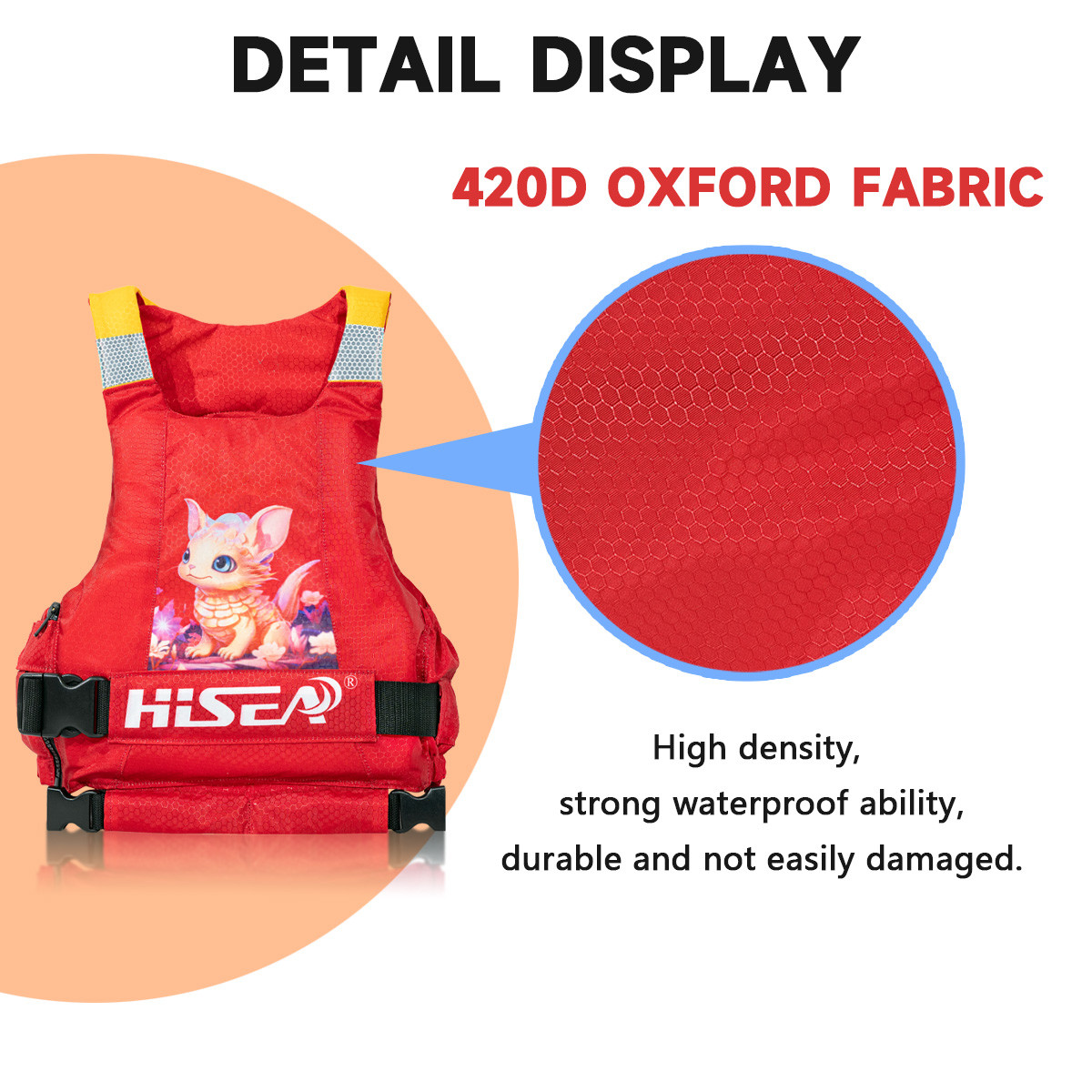 3 No.L232 Kids Life Jacket USCG Approved Foam PFD Children Swim Vest for Beach Pool Boating | YourBrand