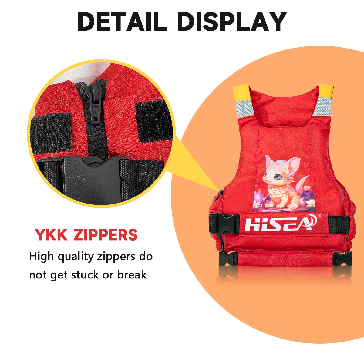 5 No.L232 Kids Life Jacket USCG Approved Foam PFD Children Swim Vest for Beach Pool Boating | YourBrand