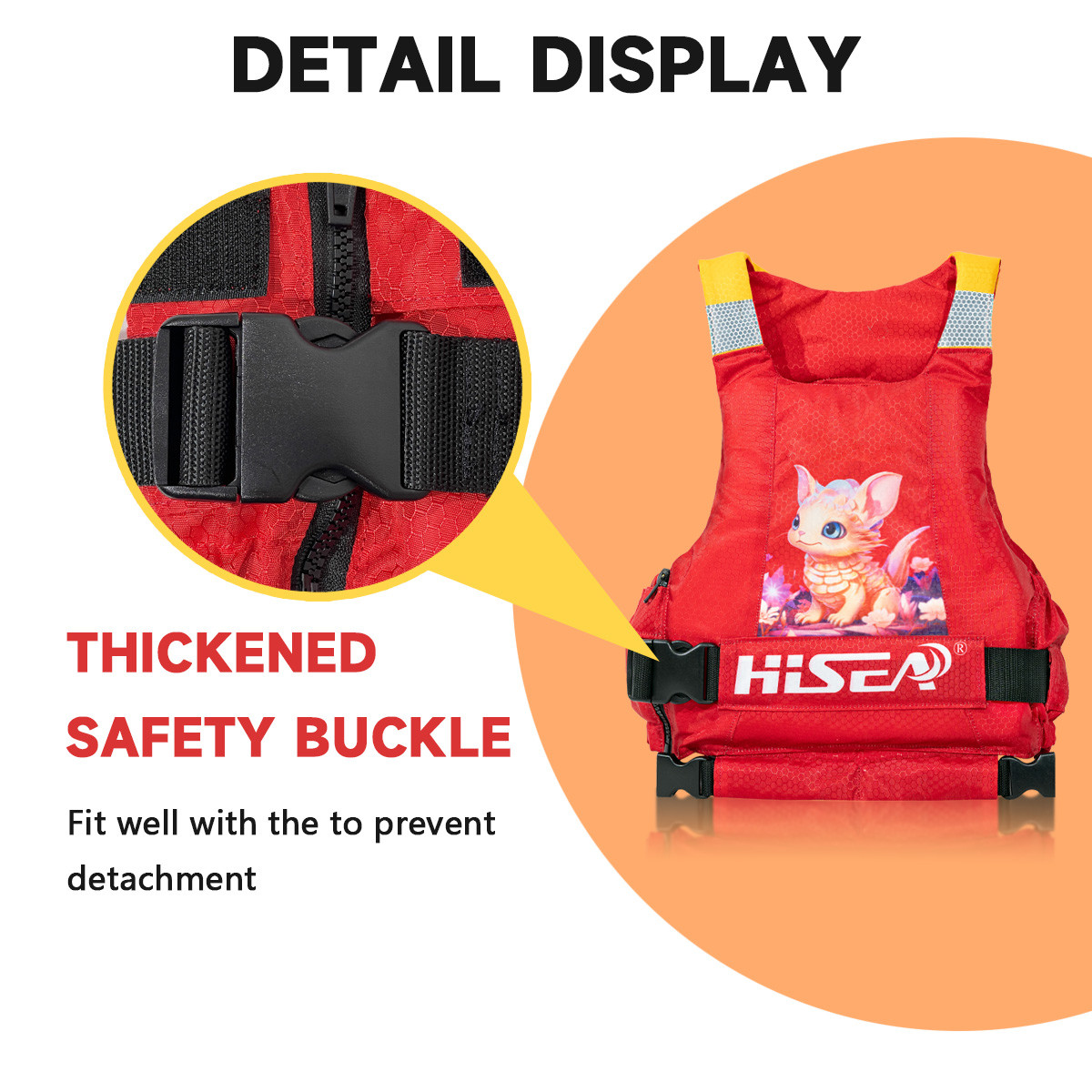 6 No.L232 Kids Life Jacket USCG Approved Foam PFD Children Swim Vest for Beach Pool Boating | YourBrand