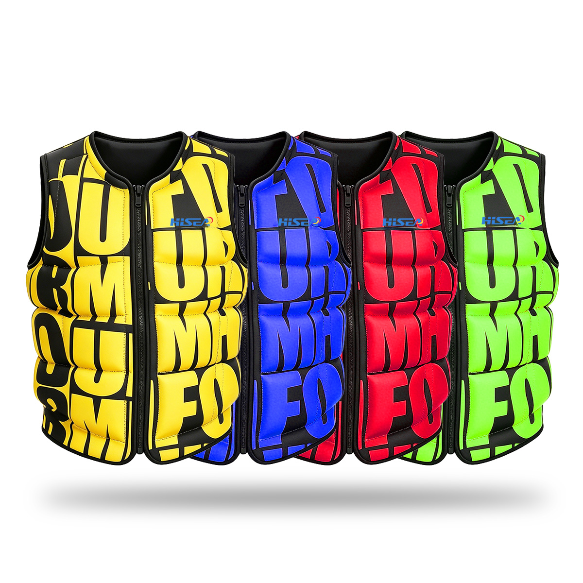 Adult Neoprene Swim Vest Quick Dry High Buoyancy Float Jacket Adjustable Flotation Vest for Men Women Boating Fishing Surfing Swimming Kayaking