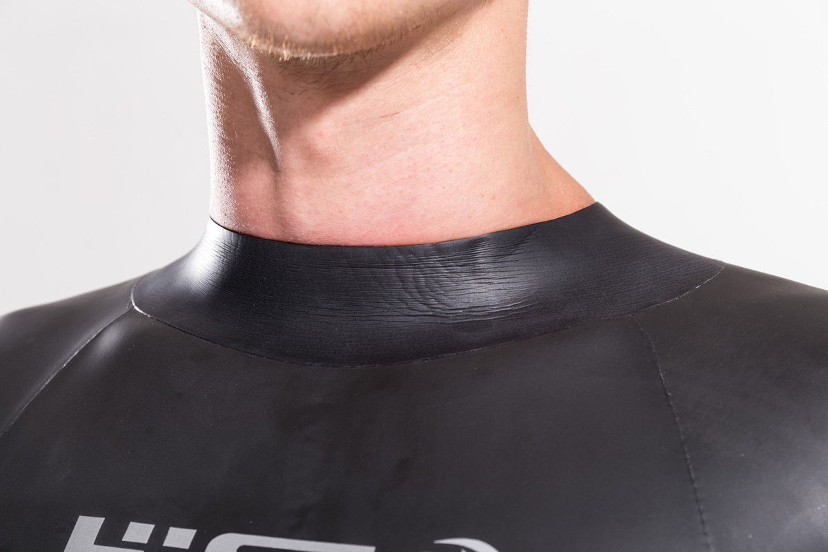 IMG_2230 No.M025 Smooth Skin Full Body Triathlon Wetsuit, Long Sleeve Neoprene Racing Swim Suit for Open Water