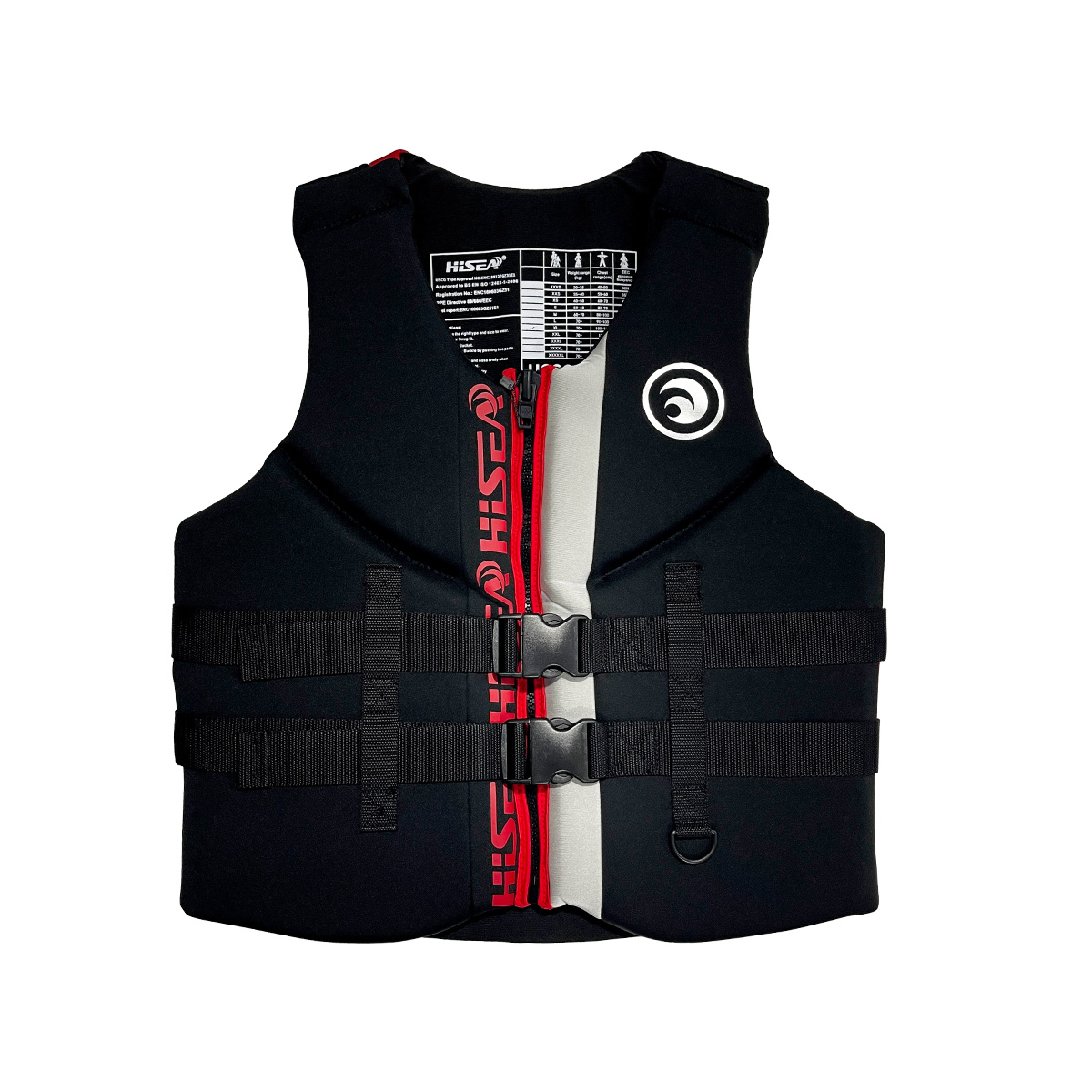 Adult Neoprene Life Jacket Adjustable Buoyancy Water Sports Safety Vest