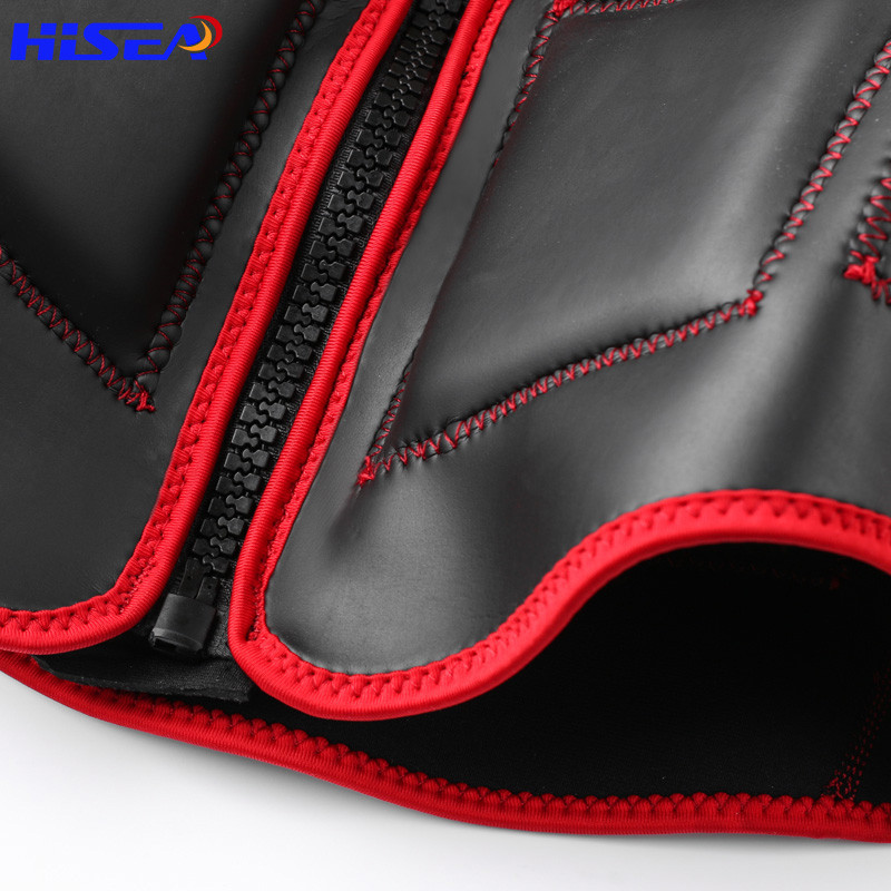 No.L019 Adult Neoprene Life Vest Unisex Front Zip Buoyancy Jacket for Surfing Wakeboarding Kayaking