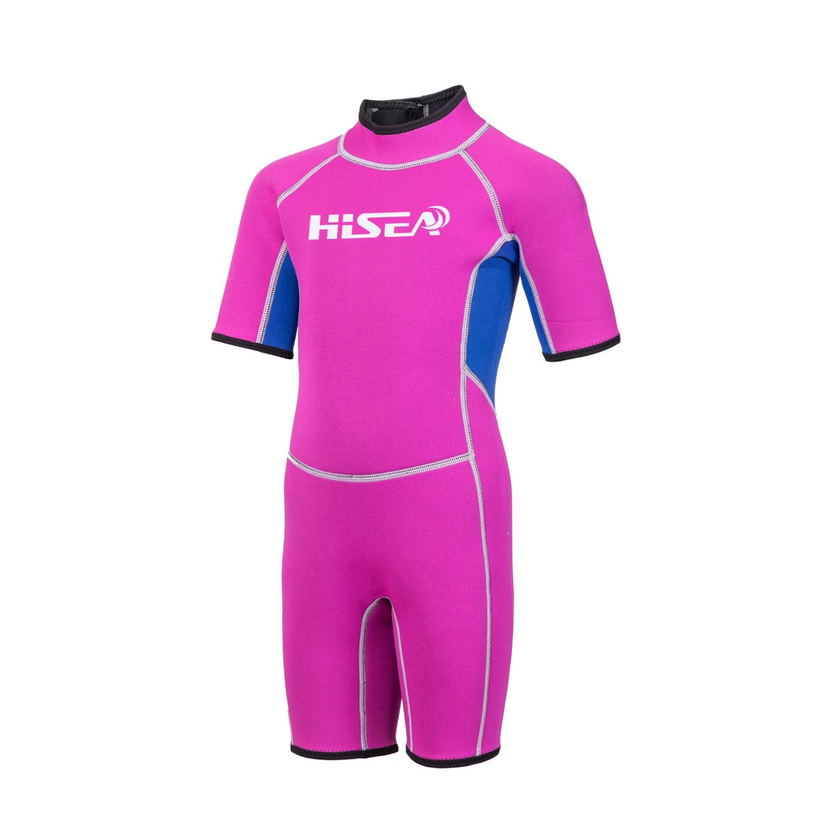 M032 No.M031 Kids Shorty Wetsuit 2.5mm Neoprene Short Sleeve Full Body Swimsuit for Boys Girls Surf Snorkel