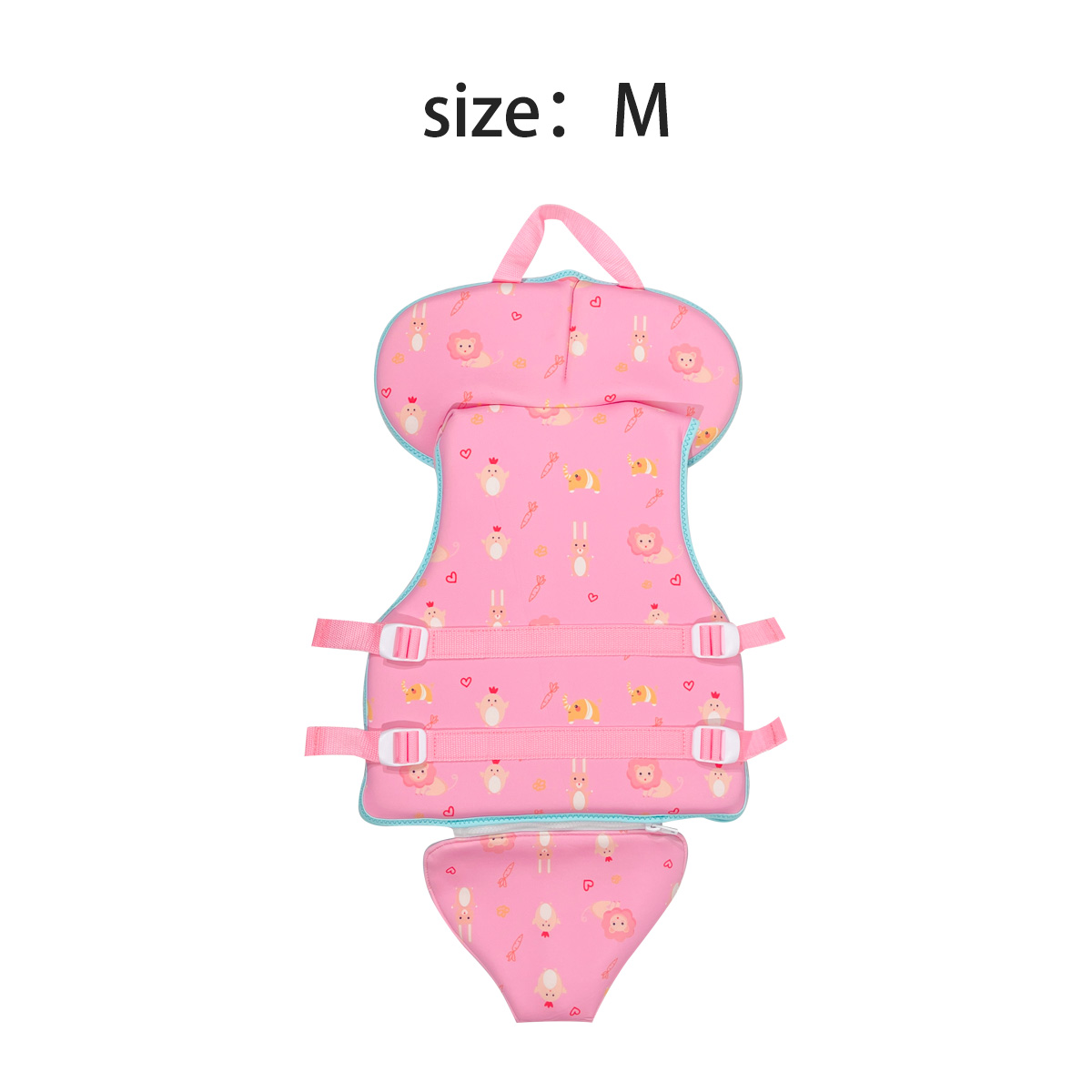 No.L092 Kids Float Life Jacket Toddler Swimming Vest with Head Support, Baby Water Float Vest for Pool Beach
