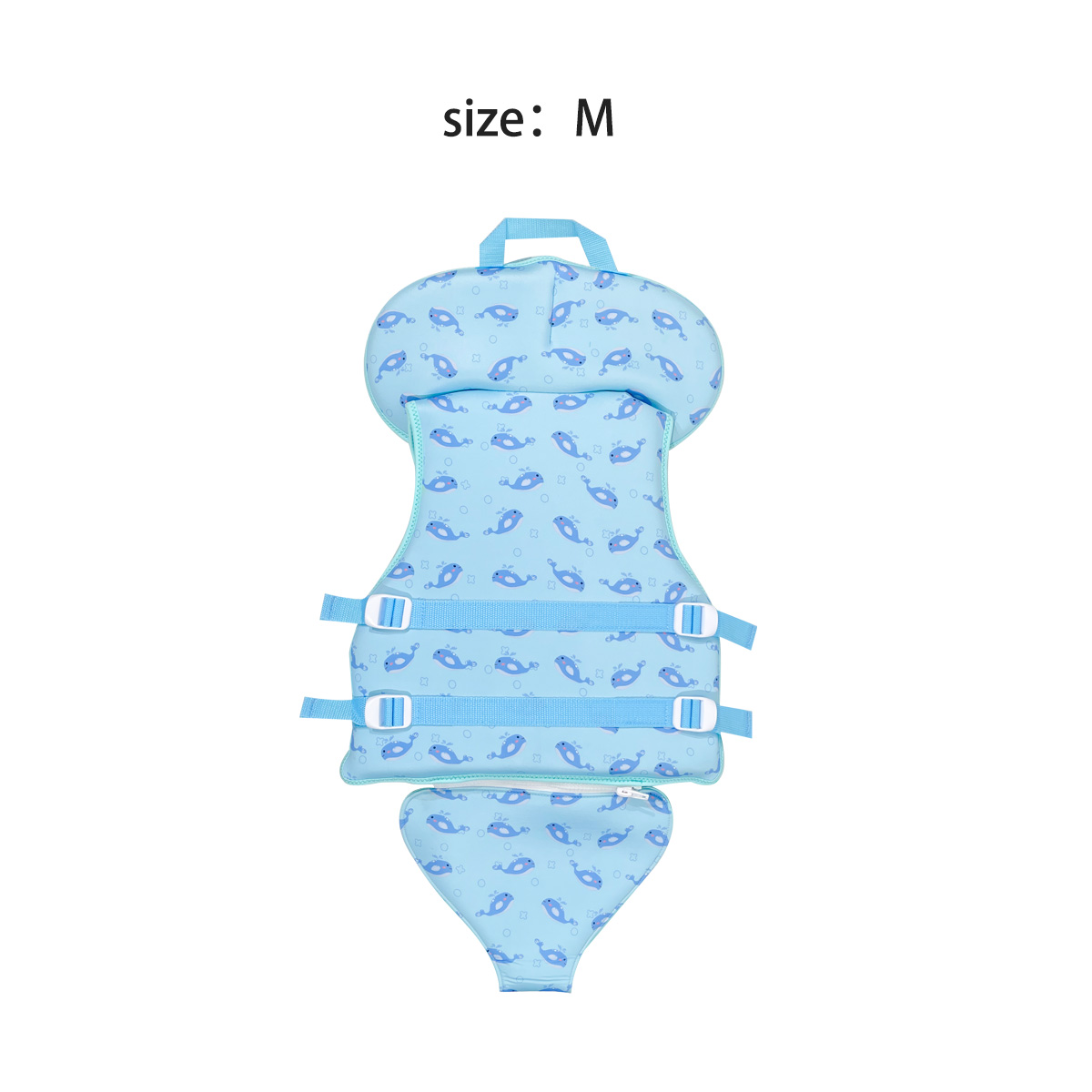 No.L092 Kids Float Life Jacket Toddler Swimming Vest with Head Support, Baby Water Float Vest for Pool Beach