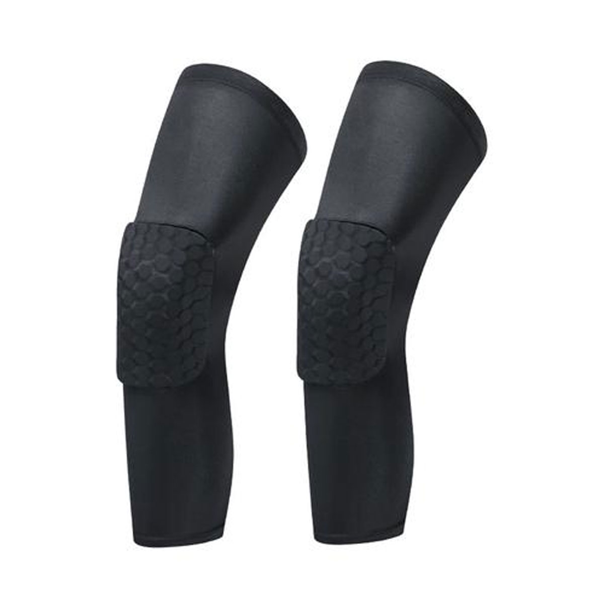 Basketball Knee Pads, Honeycomb Shock Absorbing Anti-Collision Knee Compression Sleeves for Football Volleyball Sports