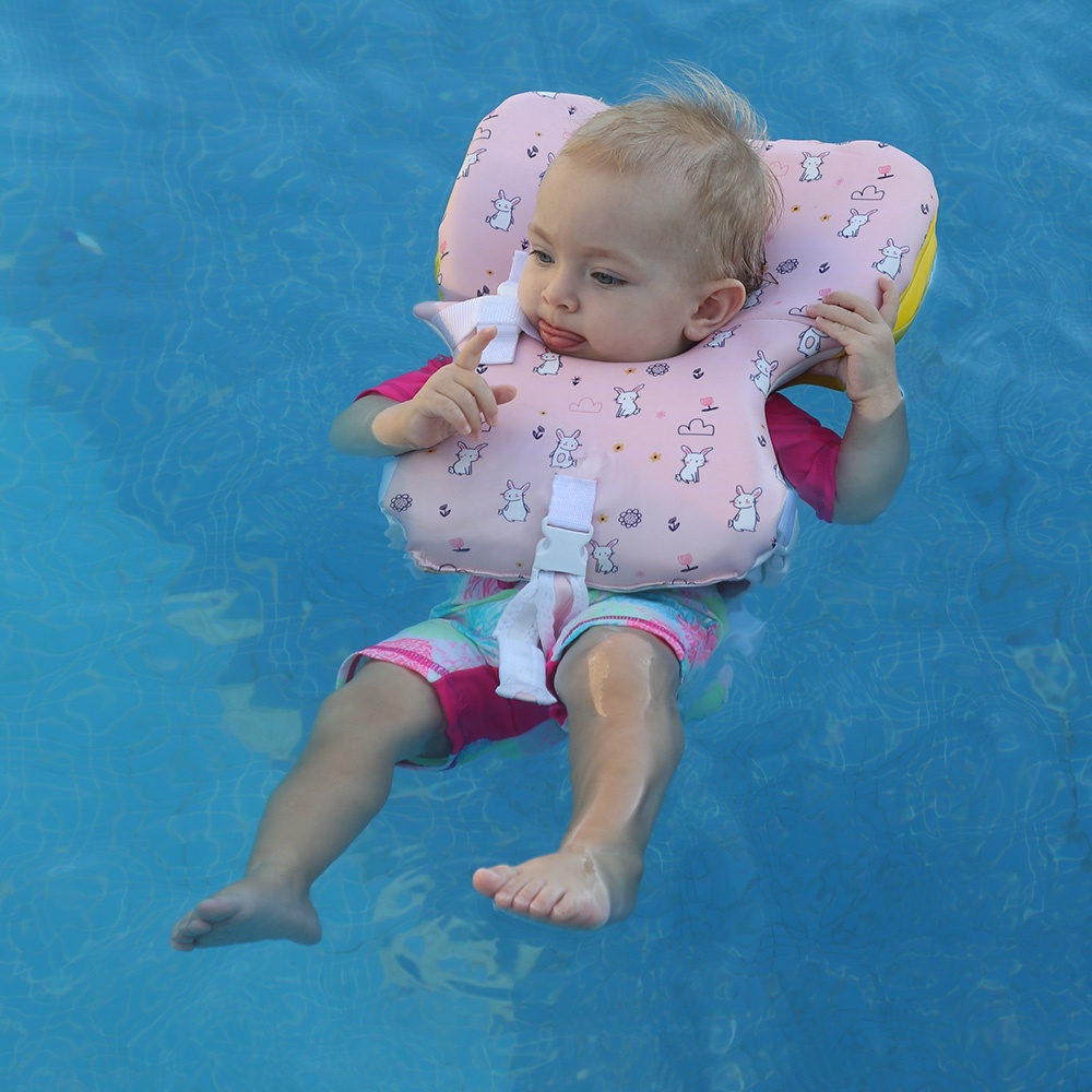 Baby Neck Float Life Jacket Toddler Swimming Float Vest for Pool Beach