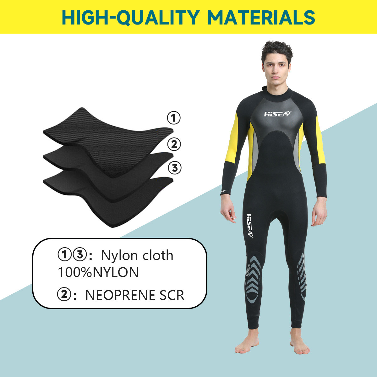 5 Women Men Full Wetsuit 3mm Neoprene Long Sleeve One Piece Diving Suit Thermal Stretch Scuba Snorkeling Surfing Wetsuit
