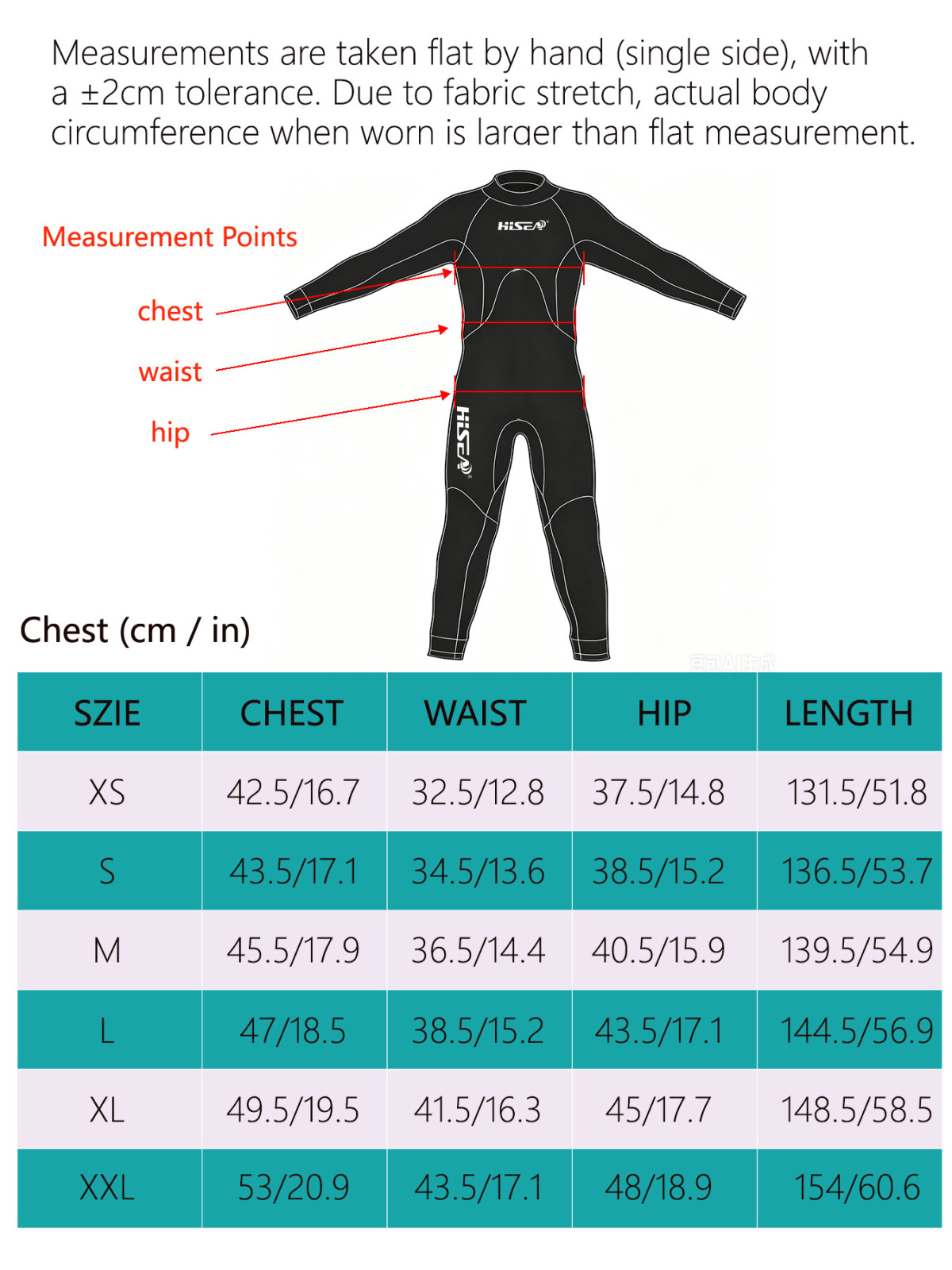 平铺 No.M025 Smooth Skin Full Body Triathlon Wetsuit, Long Sleeve Neoprene Racing Swim Suit for Open Water