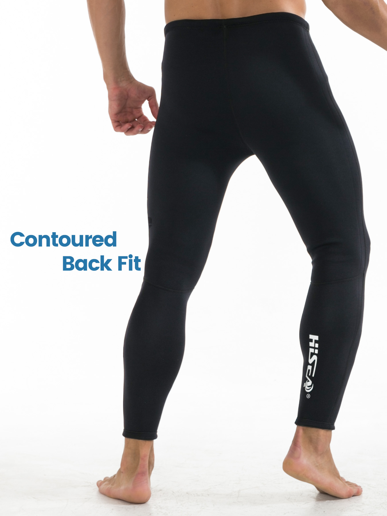 Men 2.5mm Neoprene Wetsuit Pants Stretch Single Piece Diving Leggings for Surfing Snorkeling Swimming S-XXL