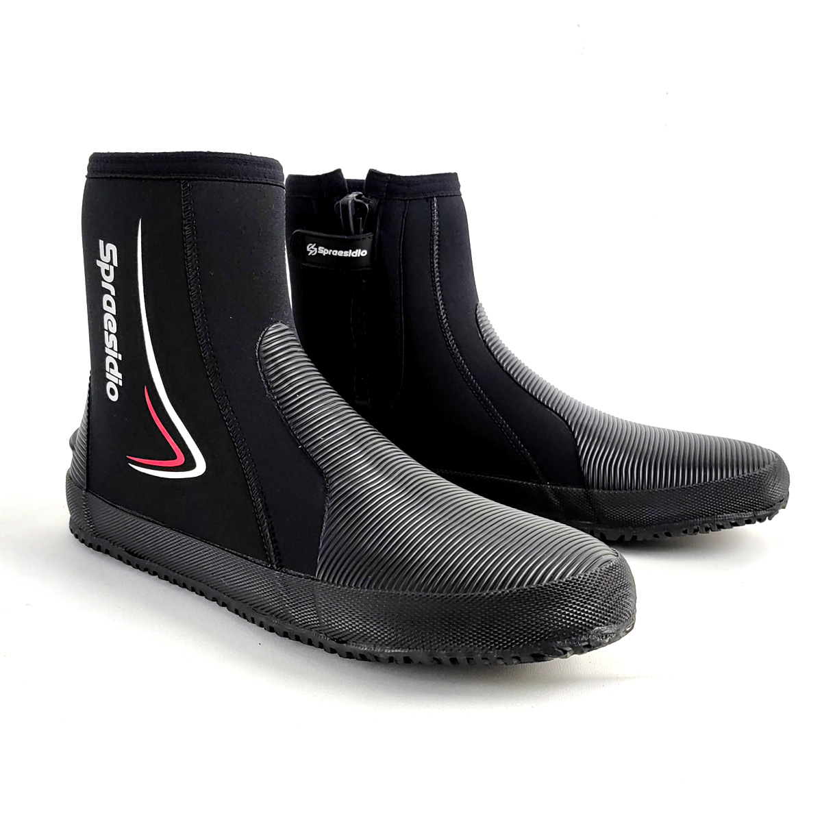 5mm Neoprene Diving Boots, Anti‑Slip Rubber Sole Wetsuit Boots for Snorkeling Surfing Beach Water Sports