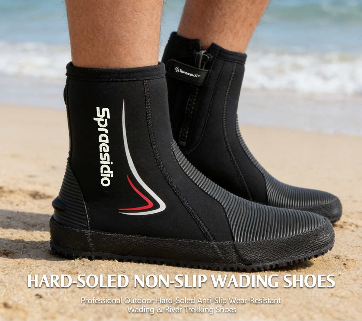 O165_01 3mm‑neoprene‑anti‑slip‑diving‑boots‑for‑surfing‑snorkeling