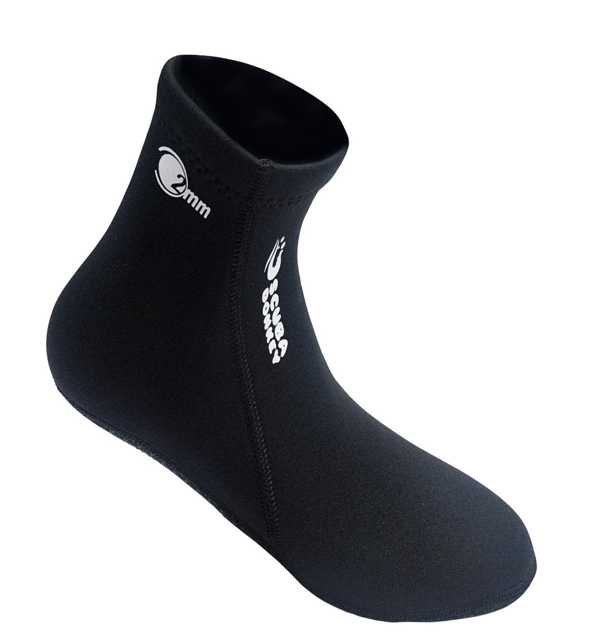 1 2mm Neoprene Water Socks, Anti‑Slip Beach Diving Socks for Adults