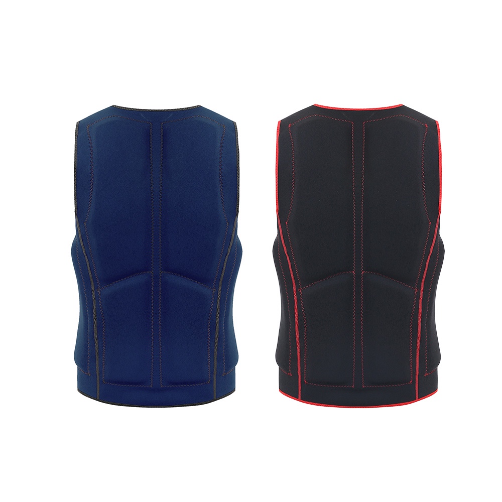HISEA Neoprene Life Vest Adult Buoyancy Flotation Jacket for Jet Ski Surfing Rafting Kayaking Water Sports Waterproof Safety Life Jacket