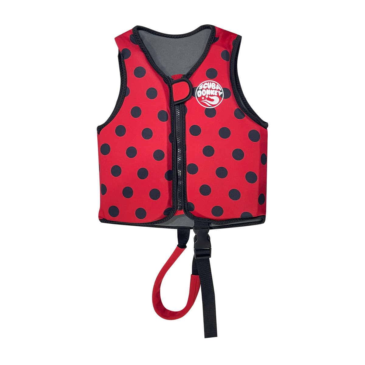 2 Toddler Kids Polka Dot Life Vest Child Safety Flotation Jacket for Swimming Beach Pool Water Sports