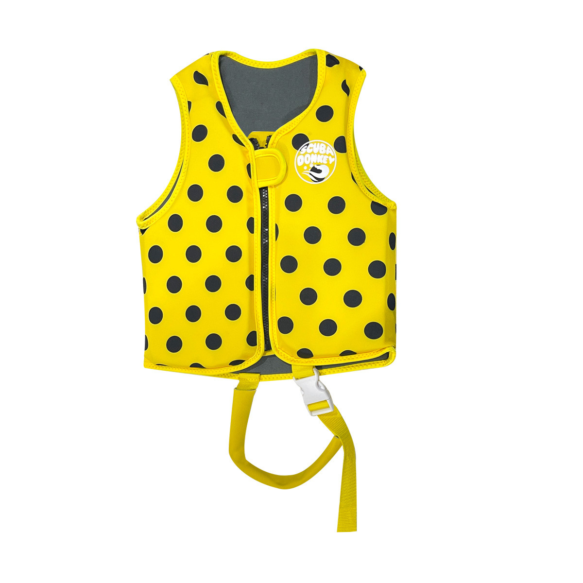 2 Toddler Kids Polka Dot Life Vest Child Safety Flotation Jacket for Swimming Beach Pool Water Sports