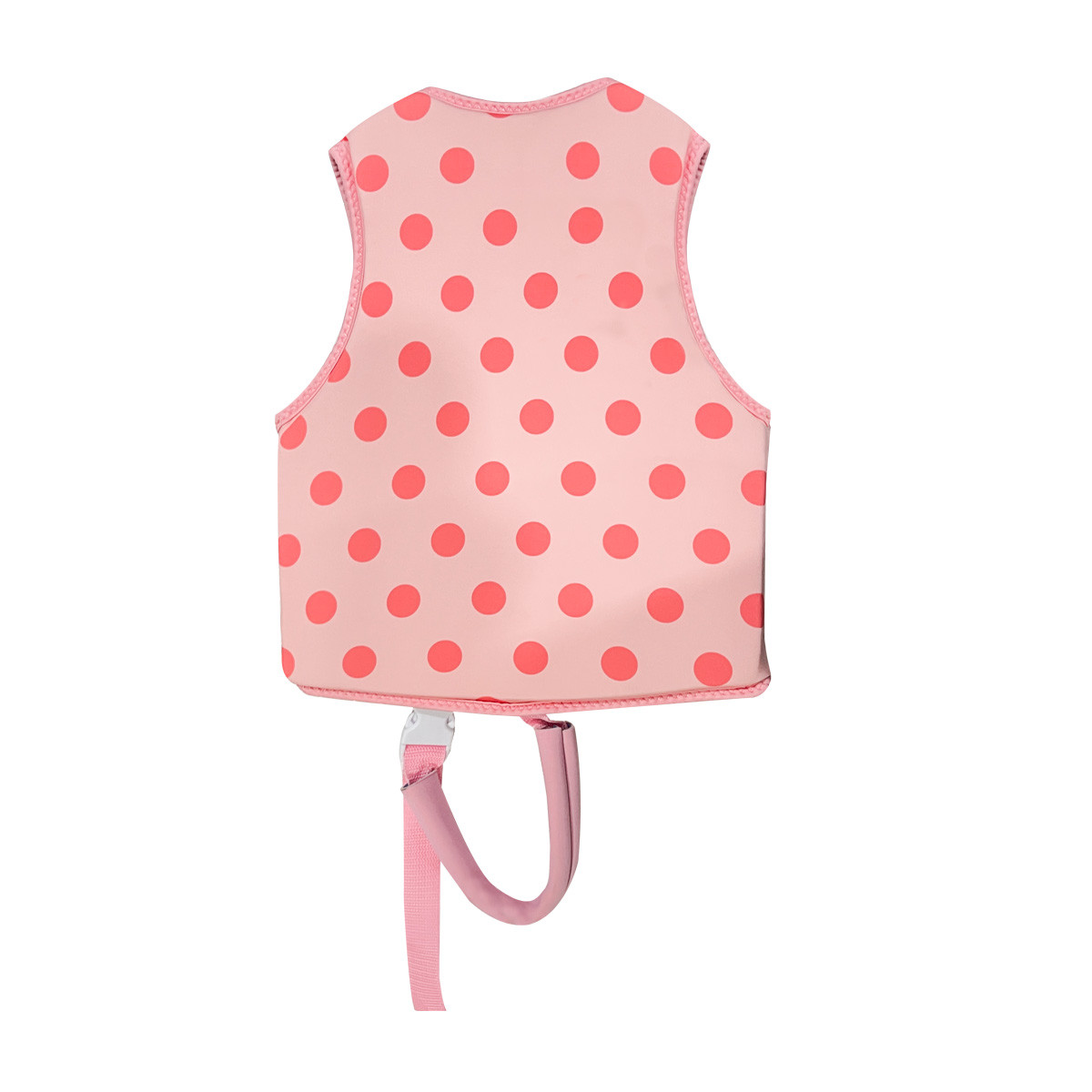 3 Toddler Kids Polka Dot Life Vest Child Safety Flotation Jacket for Swimming Beach Pool Water Sports