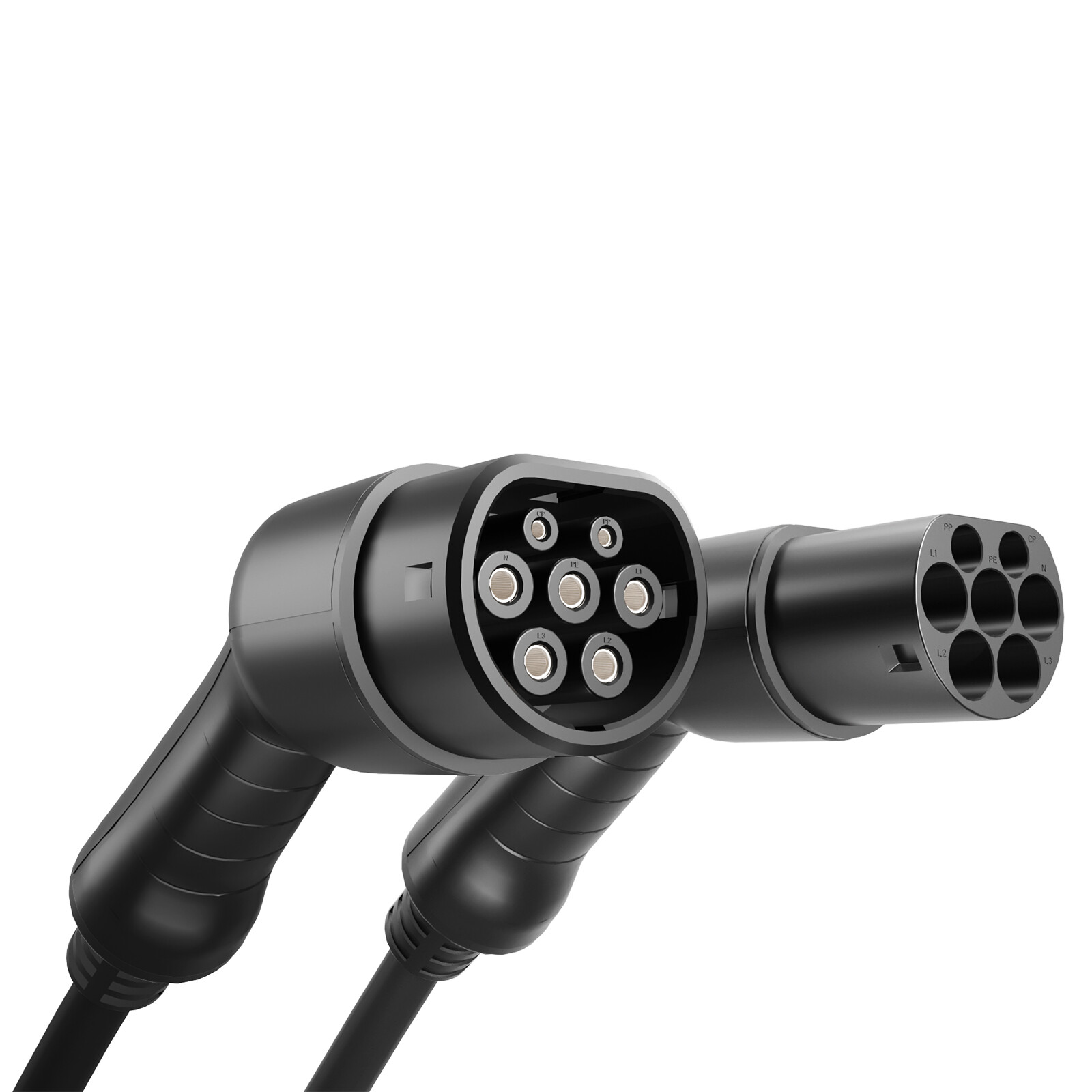 Cable de carga para VE EVSEClub G1.0 Type 2 a Type 2