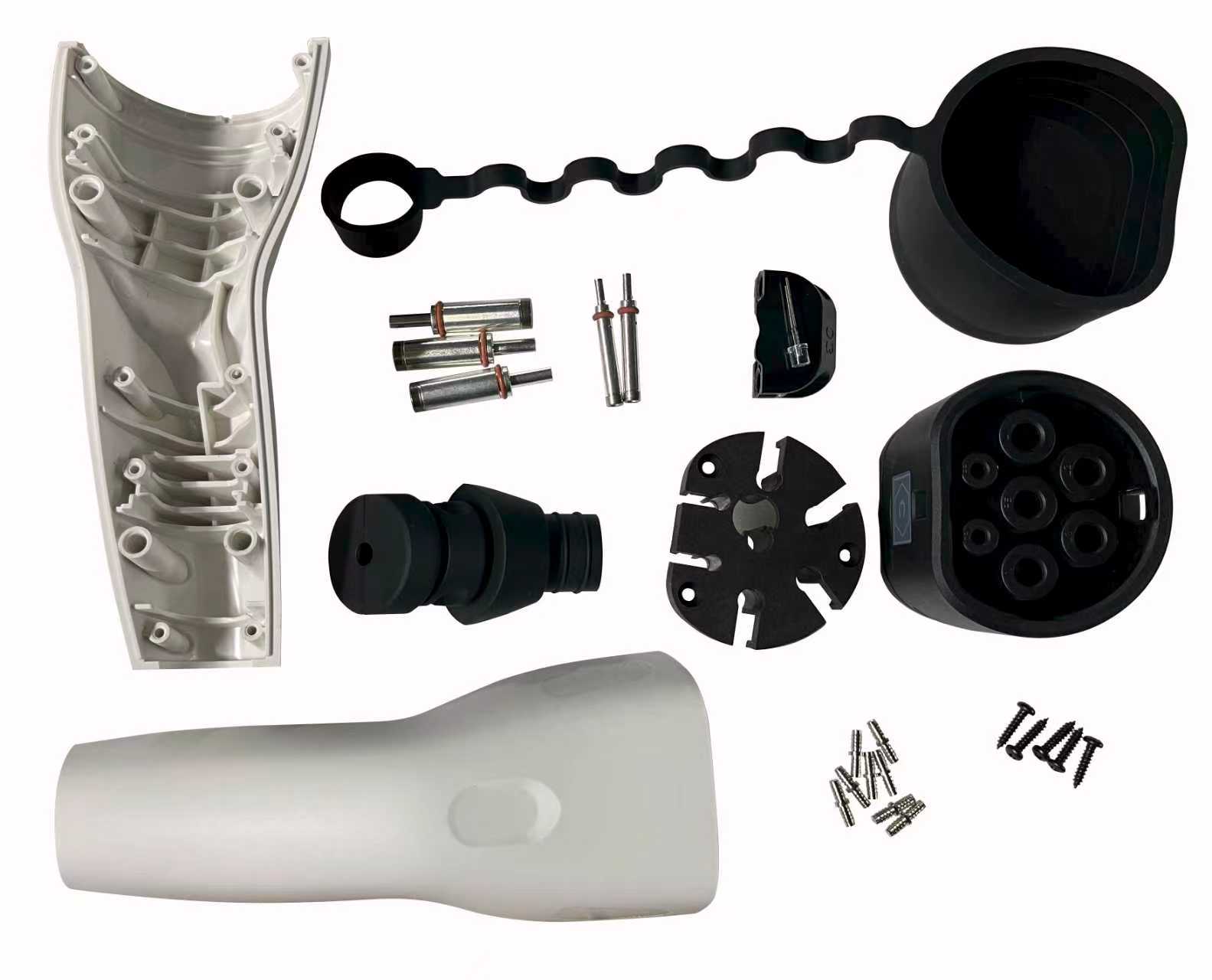 Piezas del conector EV Tipo 2