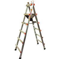 Welding walking aluminum ladder Welding walking aluminum ladder