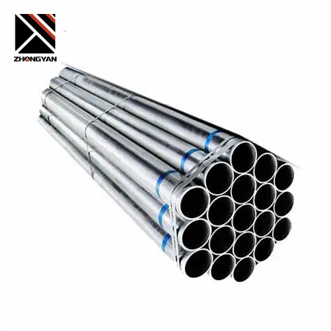 DX51D Galvanized Steel Round Pipe