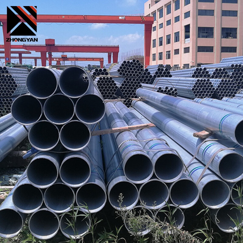 Q195 Galvanized Steel Round Pipe