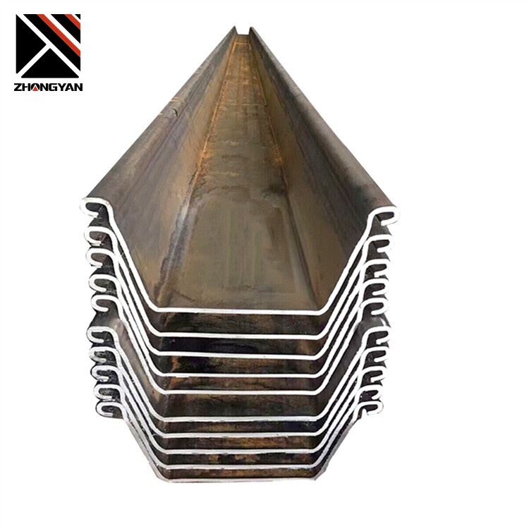 A53 Gr.A A656 Gr.50 U-Shaped Steel Sheet Pile