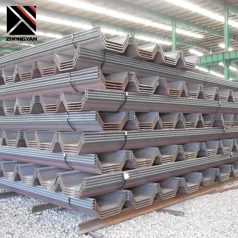 SM 400A SS490B U-Shaped Steel Sheet Pile