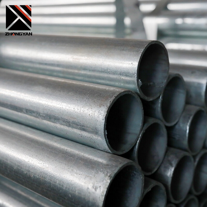 DX51D Galvanized Steel Round Pipe