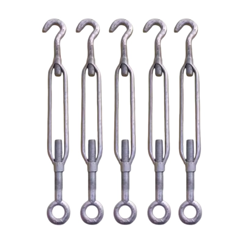 Hot-dip galvanized turnbuckles