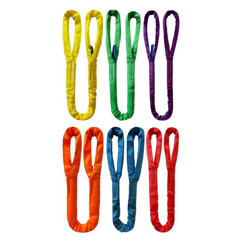 Colored lifting sling / Color-coded webbing sling