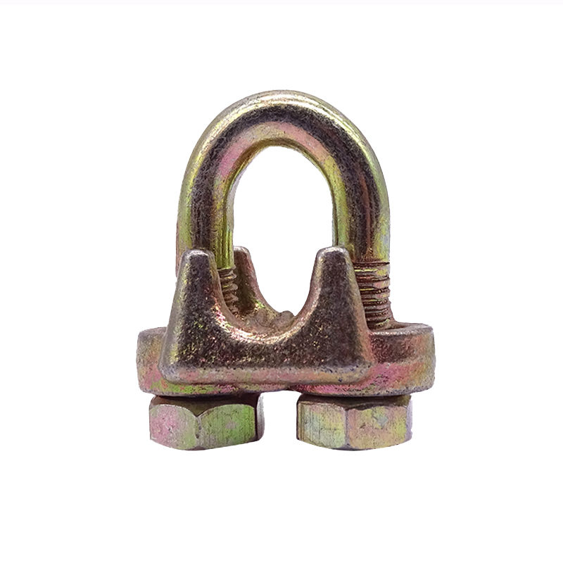 Zinc-plated (color-passivated) wire rope clips