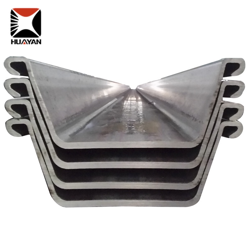 S185 S335J2 ركيزة صفائح فولاذية على شكل U