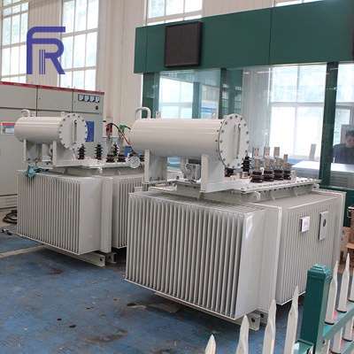 Transformateur de distribution électrique triphasé à huile immergée S11 2500kVA 10kv