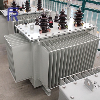 Transformador de distribuição elétrica trifásico imerso em óleo S11 250kVA 10kv