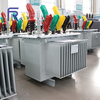 Transformador de distribuição de potência trifásico imerso em óleo S13 100kVA 10kv