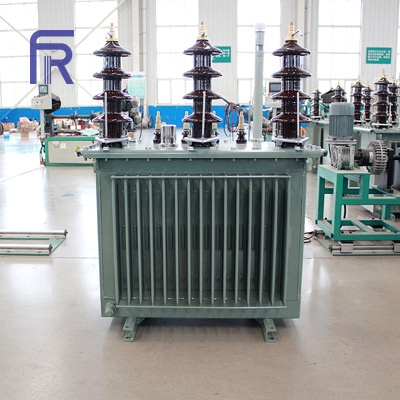 Transformador de distribución eléctrica trifásico en aceite S11 25kVA 30kV/0.4kV