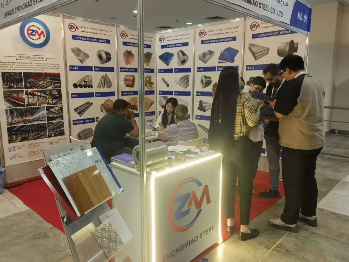 Jiangsu Zhongmiao Steel Shines at Egypt's Premier Construction & Steel Expo!
