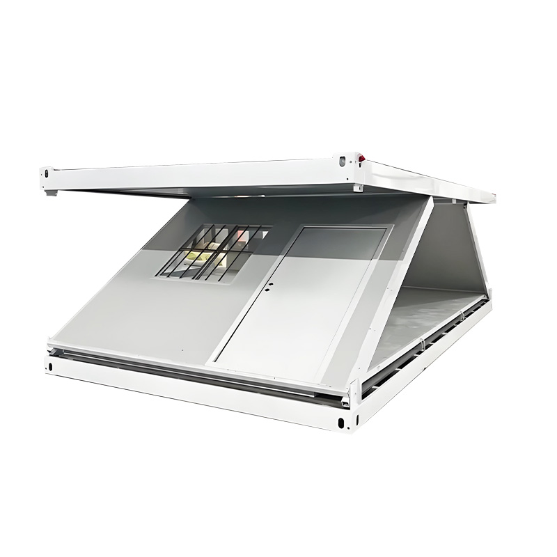 Casa contenedor plegable tipo Z