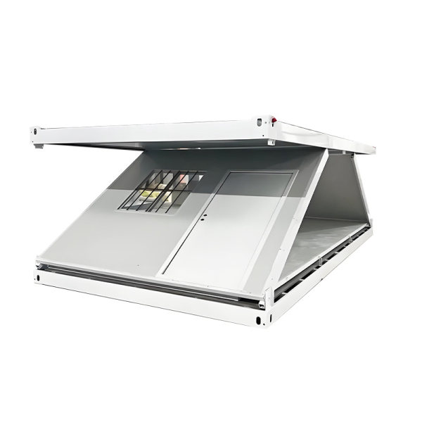 Casa contenedor plegable tipo Z